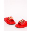 cervene slapky na platforme YES6916RED 1