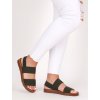 letne sandale tmavozelene JX969GREEN 2