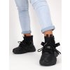 cierne clenkove damske tenisky so zapinanim na zips 205082BLACK 5