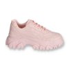 damske tenisky na platforme ruzove LA151PINK 1