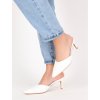 biele damske slapky NF67white 5