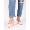 damske slapky na podpatku NF67pink 4