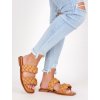 nizke damske hnede slapky JH200CAMEL 6
