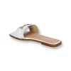 nizke damske slapky CK186WHITE 6
