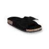 cierne damske korkove slapky s maslickou CK02ALLBLACK 2