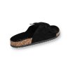 cierne damske korkove slapky s maslickou CK02ALLBLACK 8