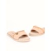 bezove slapky s priveskom SS99BEIGE 2