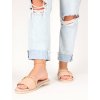bezove slapky s priveskom SS99BEIGE 3