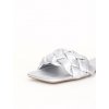 strieborne nizke slapky damske SS101SILVER 1