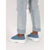 damske platenne tenisky modre AB110 JEANS 4