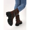 hnede cizmy K288BROWN 4