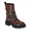 hnede clenkove cizmy K288 BROWN 2