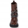 hnede clenkove cizmy K288 BROWN 3