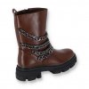 hnede clenkove cizmy K288 BROWN 8