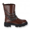 hnede clenkove cizmy K288 BROWN 1