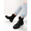 cierne clenkove cizmy RB108 BLACK 1