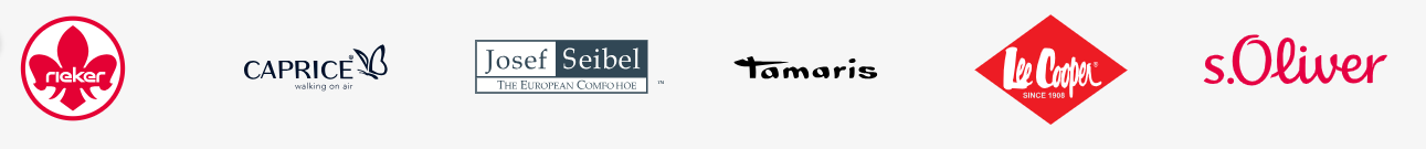 Rieker, Caprice, Josef Seibel, Tamaris, Lee Cooper a s.Oliver