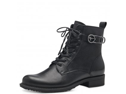 DÁMSKE KOTNÍKOVÉ TOPÁNKY TAMARIS 1-25262-41 001 ČIERNA