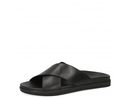 PÁNSKE PANTOFLE CAPRICE 9-17100-42 022 ČIERNA