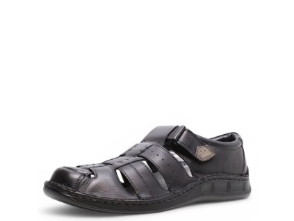 PÁNSKÉ POLOBOTKY KLONDIKE 59507+Blk ČERNÁ