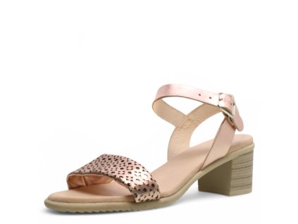 DÁMSKÉ SANDÁLY PRESSO 4961 ROSEGOLD RŮŽOVÁ