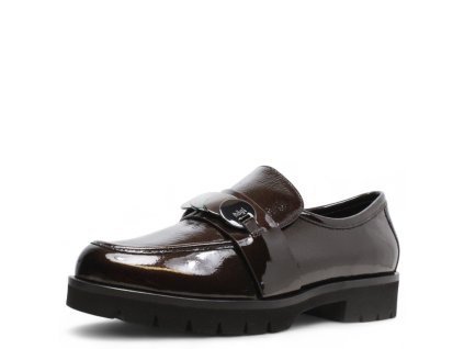 DÁMSKÉ POLOBOTKY HOGL 0-101621-21000 HNĚDÁ