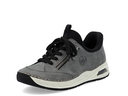 DÁMSKÉ POLOBOTKY RIEKER 44567-42 ŠEDÁ