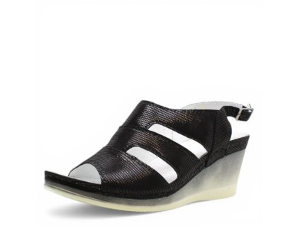 DÁMSKÉ SANDÁLY ASPENA 0885. ČERNÁ