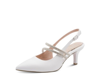 DÁMSKÉ LODIČKY MARCO TOZZI 2-89604-46 100 BÍLÁ