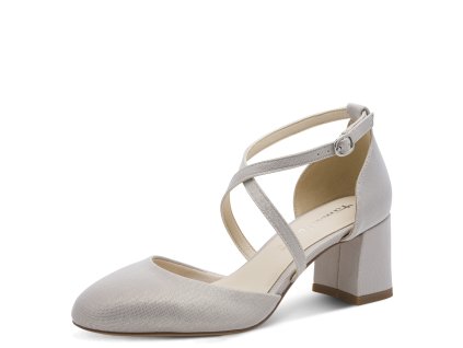 DÁMSKÉ LODIČKY TAMARIS 1-22438-46 970 STŘÍBRNÁ