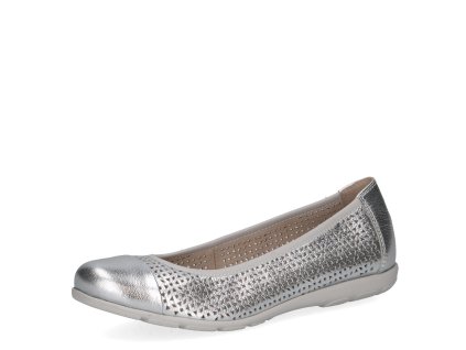 DÁMSKÉ BALERÍNY CAPRICE 9-22151-42 941 STŘÍBRNÁ