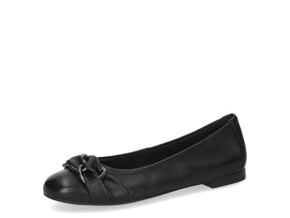 DÁMSKÉ BALERÍNY CAPRICE 9-22114-46 040 ČERNÁ