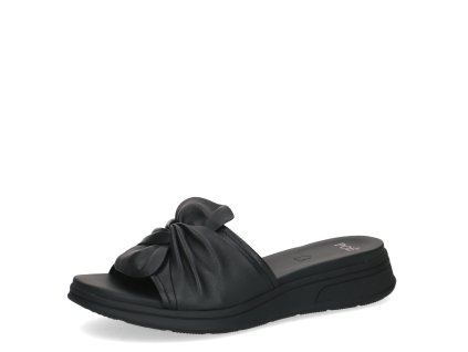 DÁMSKÉ PANTOFLE CAPRICE 9-27208-46 022 ČERNÁ