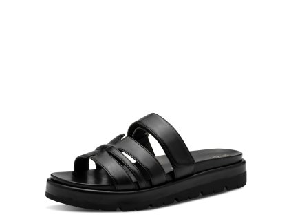 DÁMSKÉ PANTOFLE MARCO TOZZI 2-27407-44 001 ČERNÁ