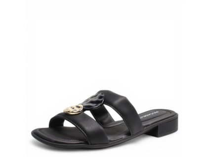 DÁMSKÉ PANTOFLE PICCADILLY 590067-001 ČERNÁ