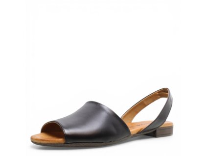 DÁMSKÉ SANDÁLY QUO VADIS 225165-NERO ČERNÁ