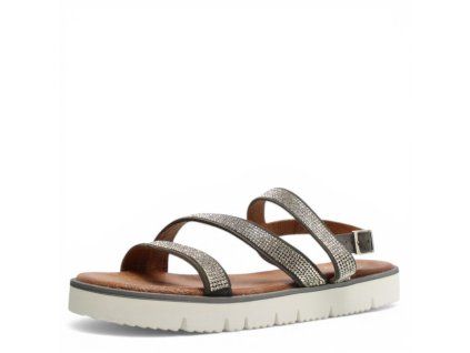 DÁMSKÉ SANDÁLY BLACK 282290 GREY ŠEDÁ