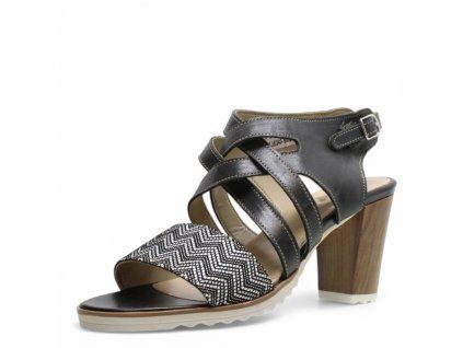 DÁMSKÉ SANDÁLY RIZZOLI 5572115 BLK ČERNÁ