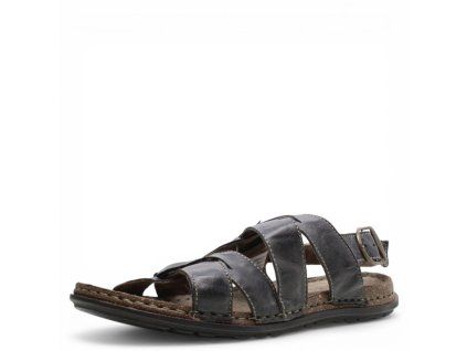 PÁNSKÉ SANDÁLY RIZZOLI 3150960 BLK ČERNÁ