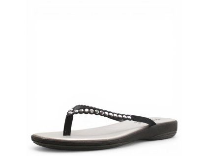 DÁMSKÉ ŽABKY PATRICIA 4120 BLK SILVER ČERNÁ