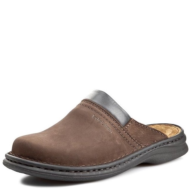 PÁNSKÉ PANTOFLE JOSEF SEIBEL 10663 11340 HNĚDÁ Barva: HNĚDÁ