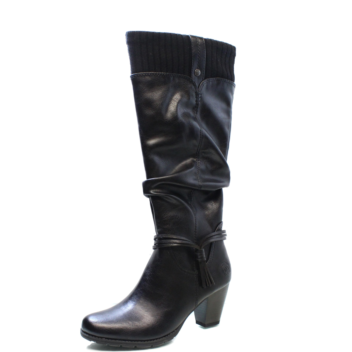 DÁMSKÉ KOZAČKY MARCO TOZZI 2 2 25620 23 002 ČERNÁ Barva: Černá koupíte na Obujtese.cz