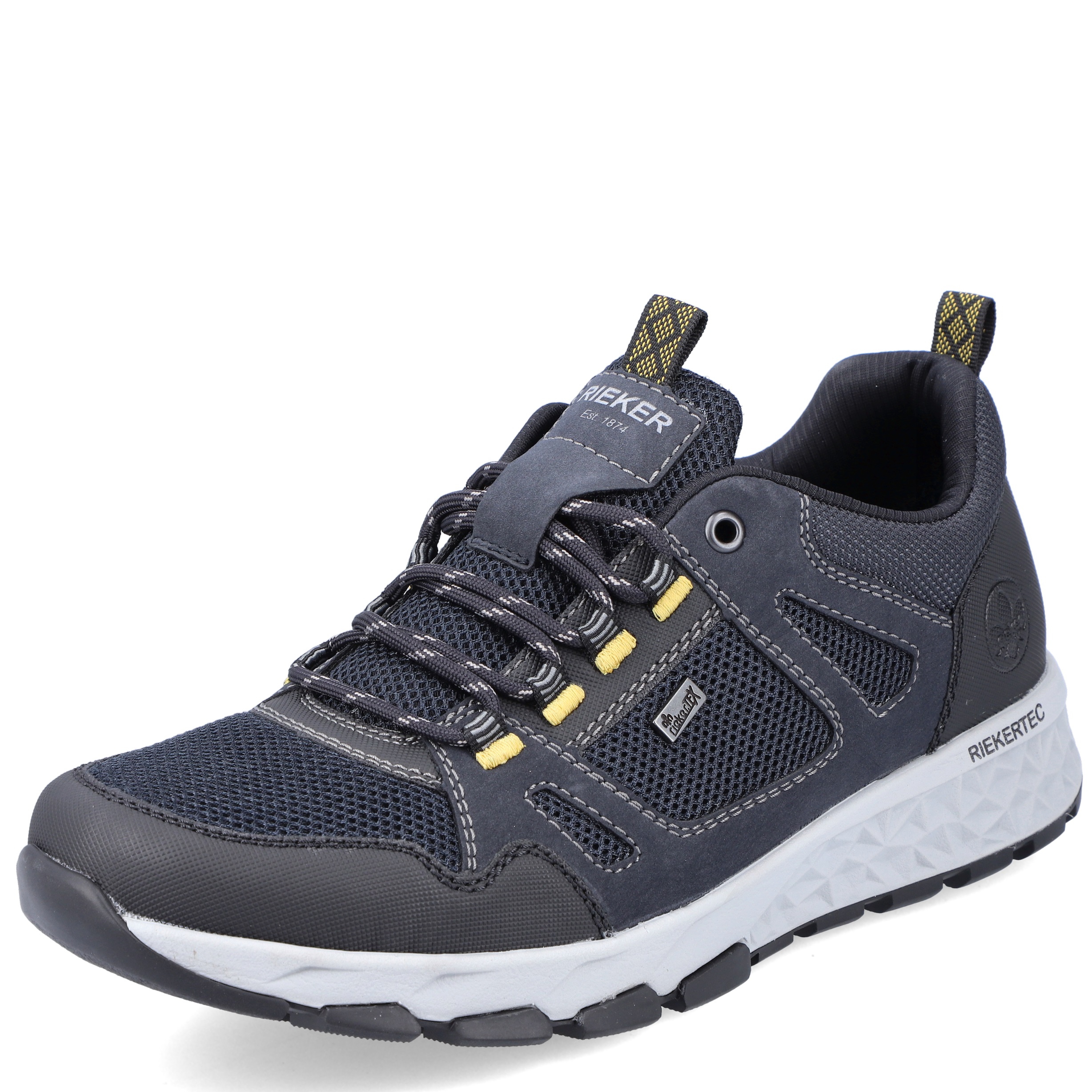 PÁNSKÉ POLOBOTKY RIEKER B6720 14 MODRÁ Barva: MODRÁ koupíte na Obujtese.cz