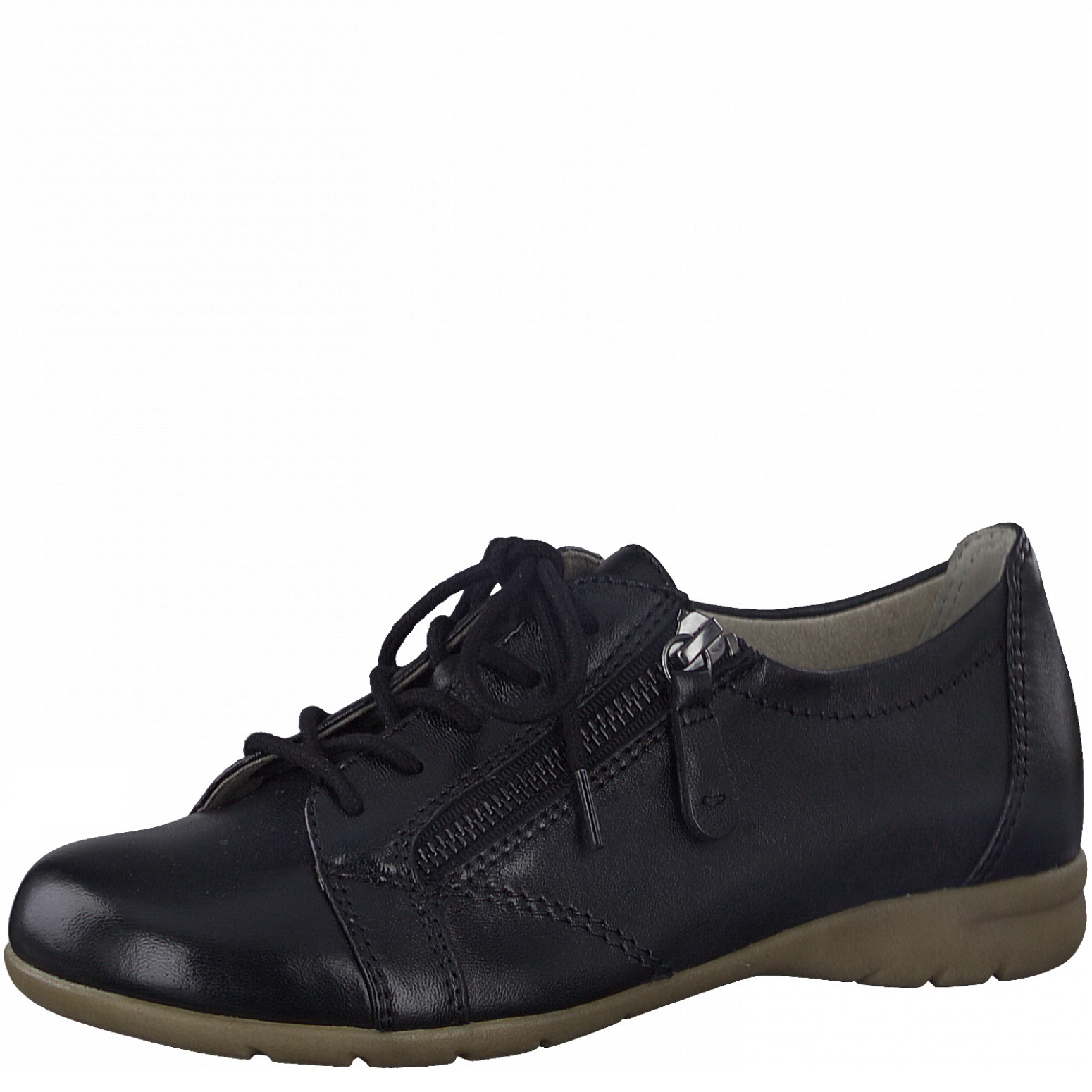 DÁMSKÉ POLOBOTKY JANA 8 23291 28 001 ČERNÁ Barva: Černá