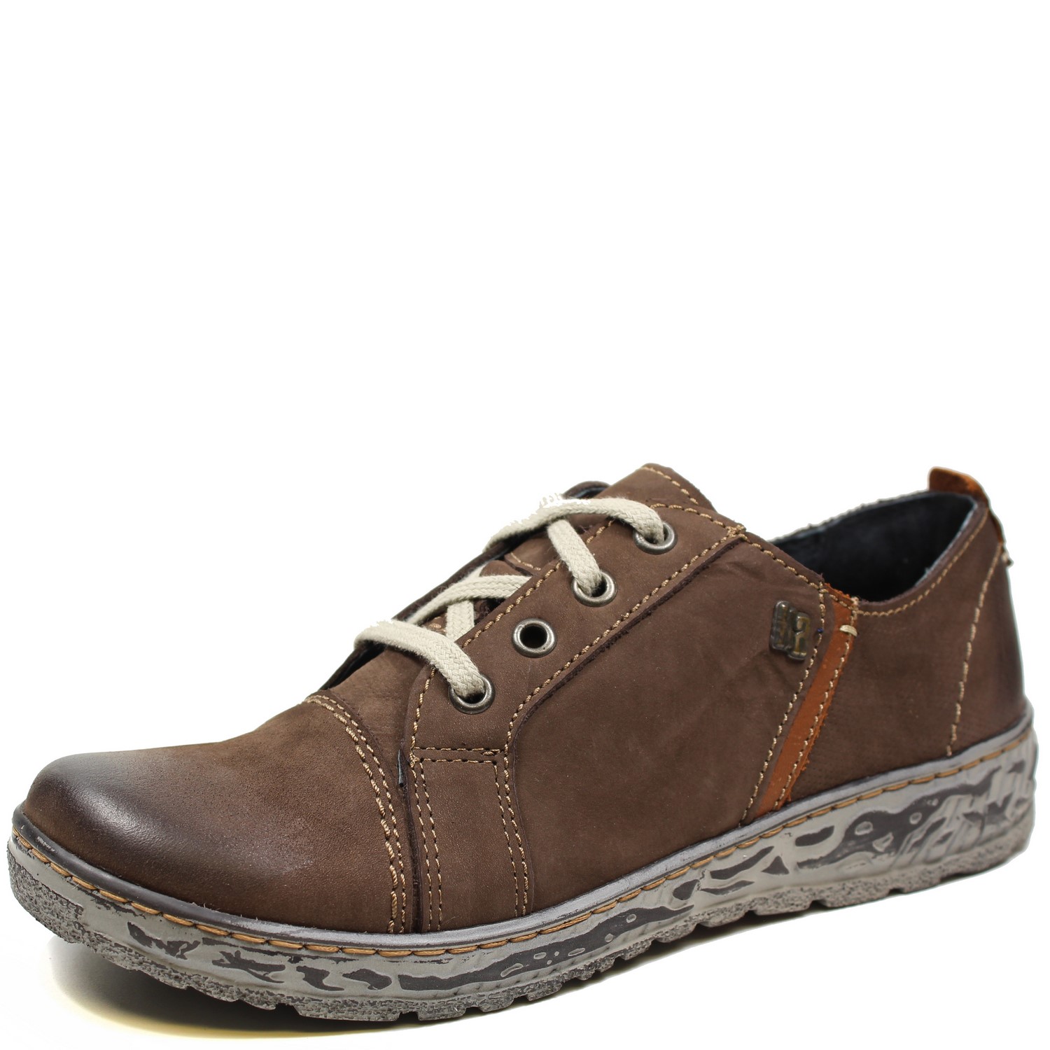 DÁMSKÉ POLOBOTKY KACPER 2 6319 464P+627 HNĚDÁ Barva: HNĚDÁ