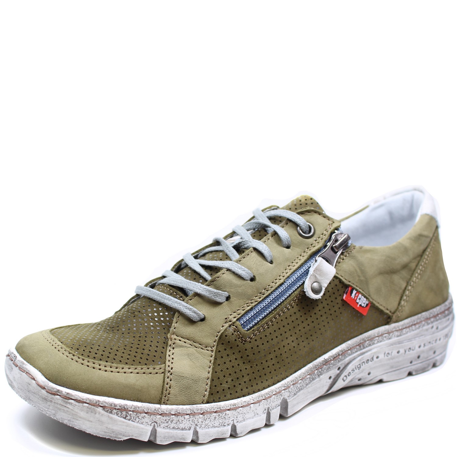 DÁMSKÉ POLOBOTKY KACPER 2 5499 811+785+750 ZELENÁ Barva: Zelená