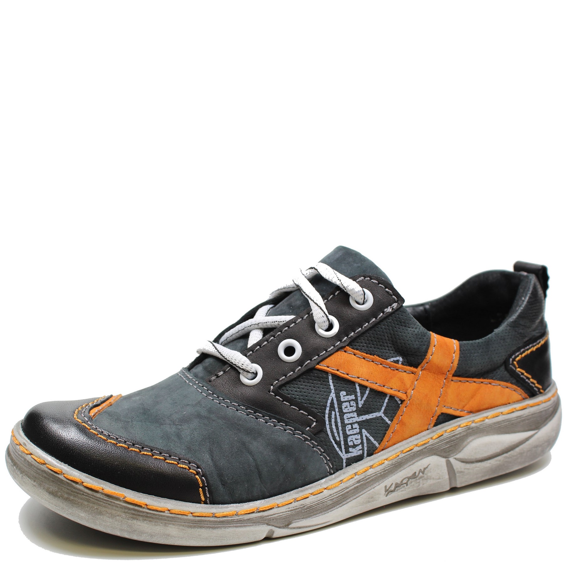 DÁMSKÉ POLOBOTKY KACPER 2 6418 460+575P+489 ČERNÁ Barva: Černá