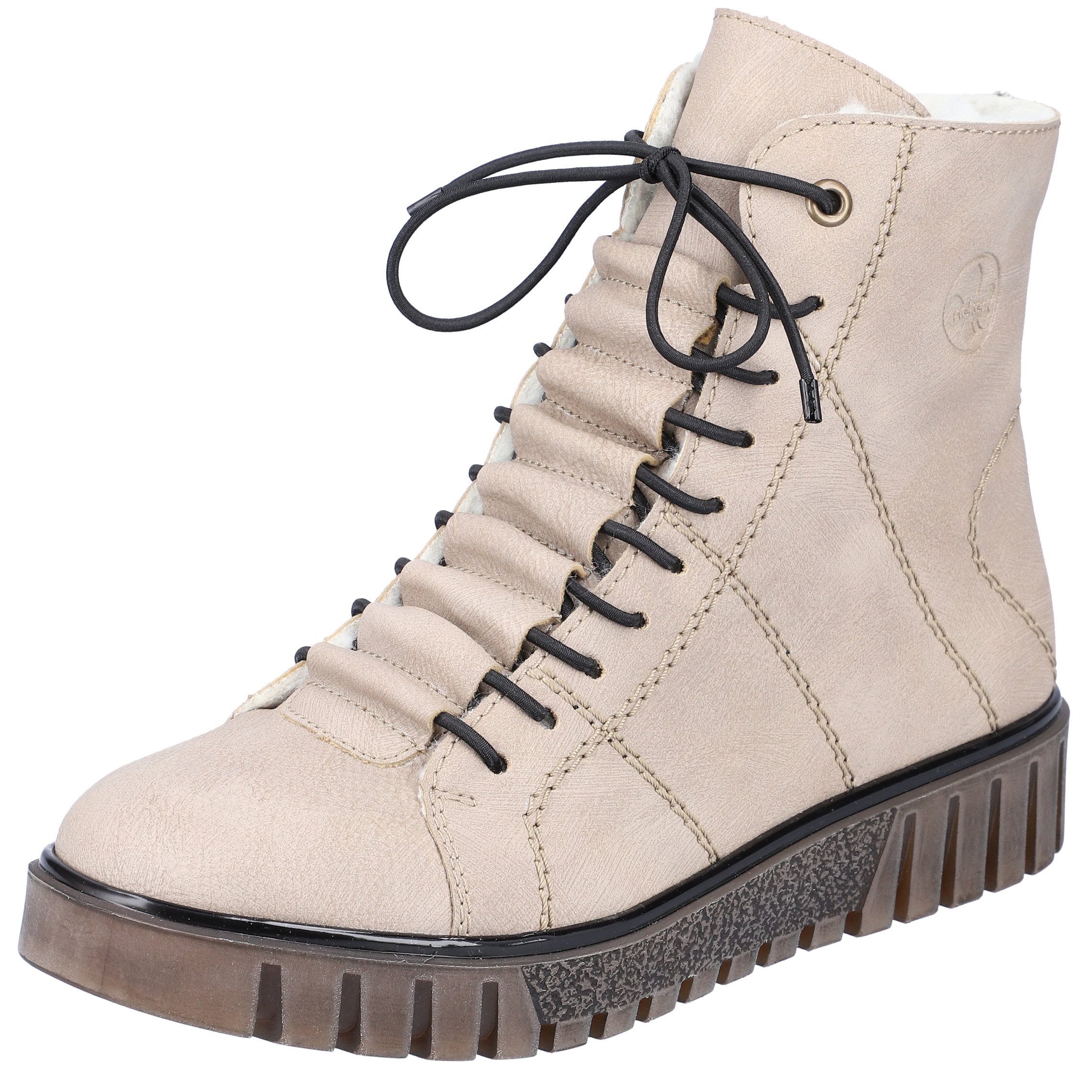 DÁMSKÉ KOTNÍKOVÉ BOTY RIEKER Y4731 65 BÉŽOVÁ Barva: BÉŽOVÁ koupíte na Obujtese.cz