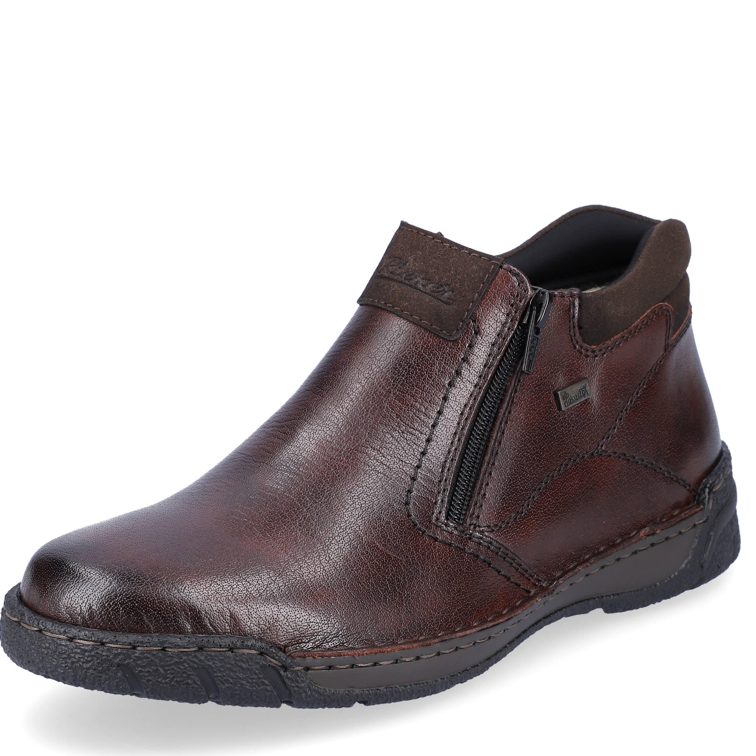 PÁNSKÉ KOTNÍKOVÉ BOTY RIEKER B0392-25 HNĚDÁ Barva: HNĚDÁ