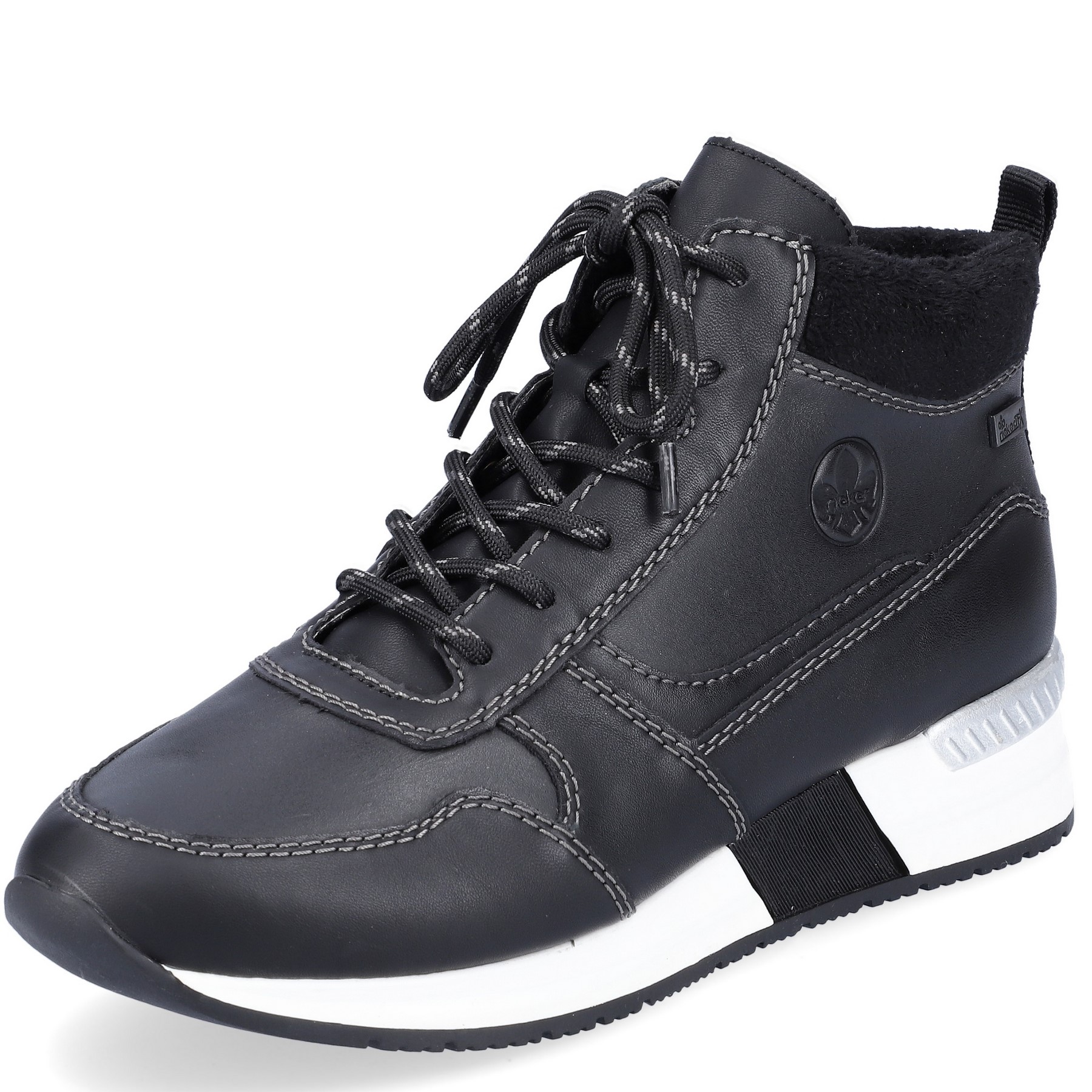 DÁMSKÉ KOTNÍKOVÉ BOTY RIEKER M9644 00 ČERNÁ Barva: Černá koupíte na Obujtese.cz